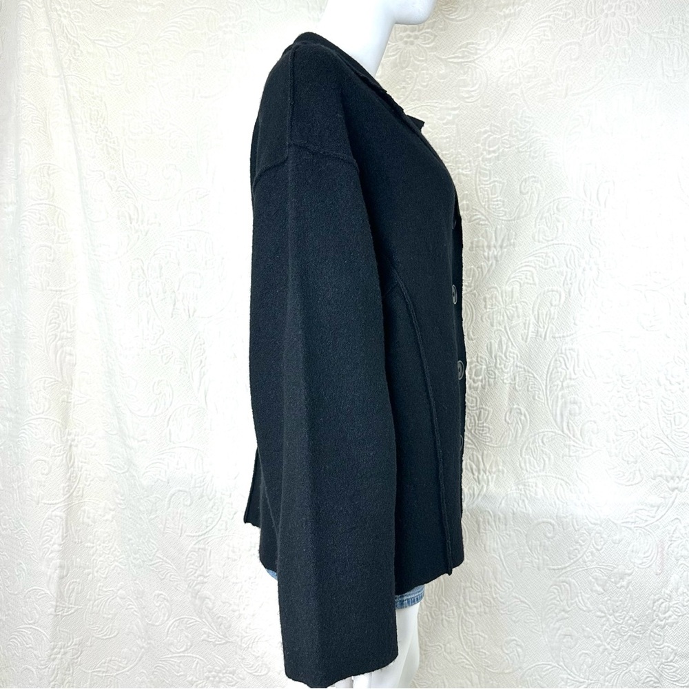 Herman Geist Woman 100% Wool Relaxed Fit Jacket - Picture 3 of 11